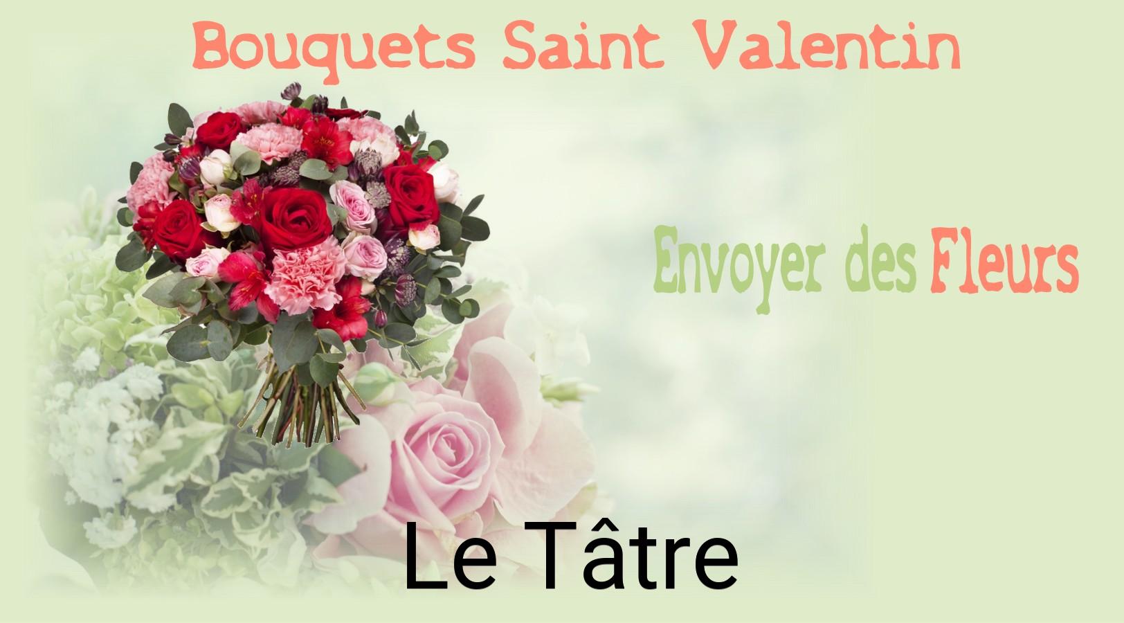 Roses de Saint-Valentin livrées à Le Tâtre